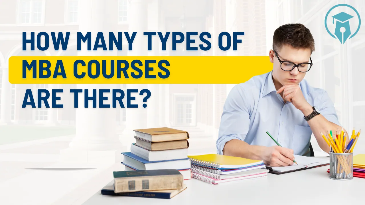 How many types of MBA courses are there?