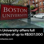 Boston University offers full scholarships of up to R$307,000