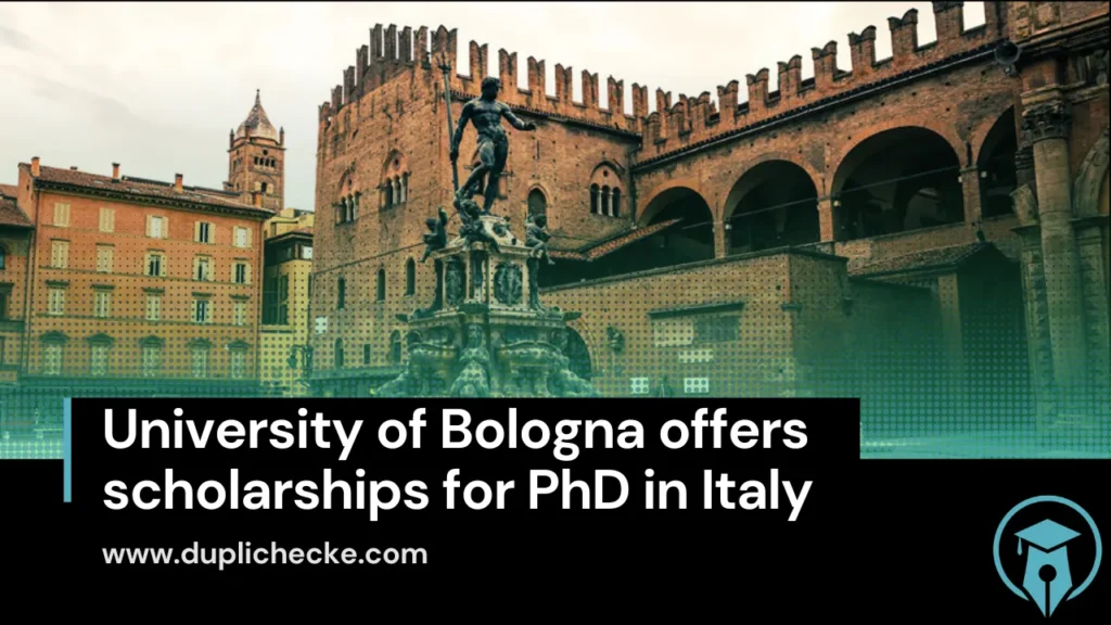 University of Bologna offers scholarships for PhD in Italy