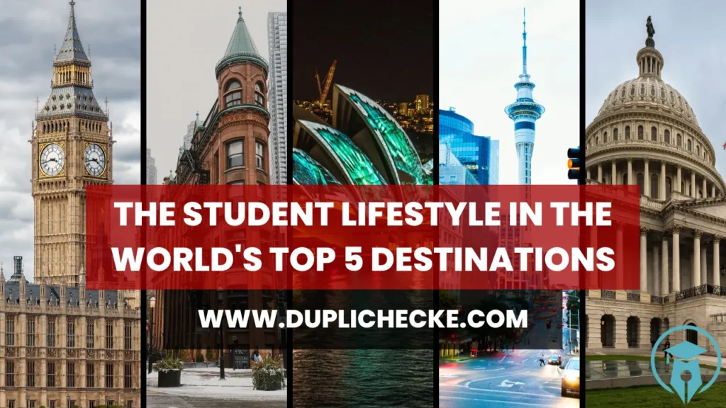 The student lifestyle in the world's top 5 destinations