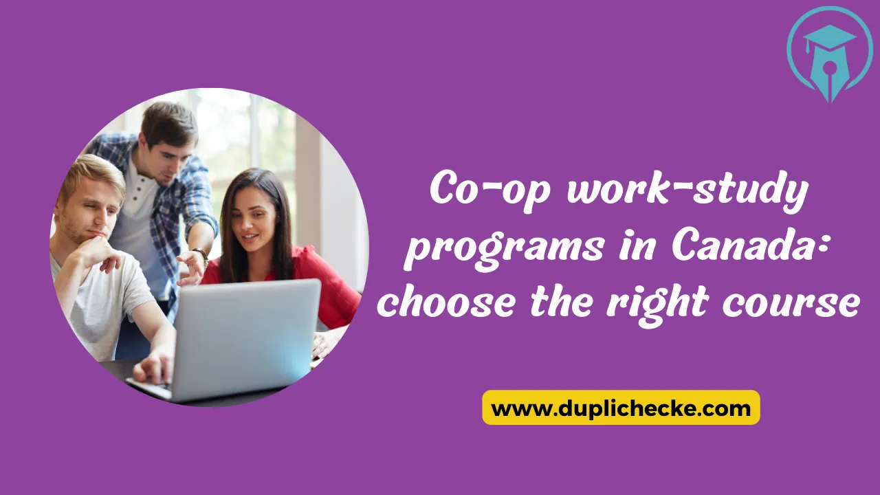 Co-op work-study programs in Canada: choose the right course