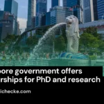 Singapore government offers scholarships for PhD and research