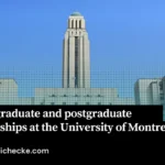 Undergraduate and postgraduate scholarships at the University of Montreal