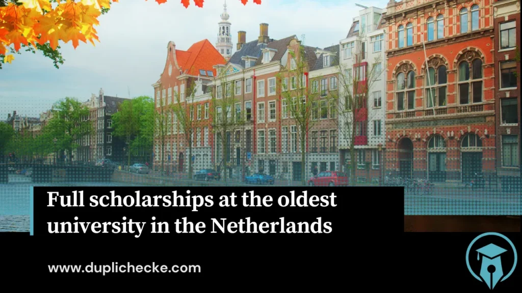 Full scholarships at the oldest university in the Netherlands