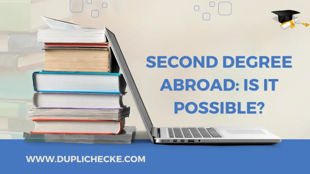 Second degree abroad: is it possible?